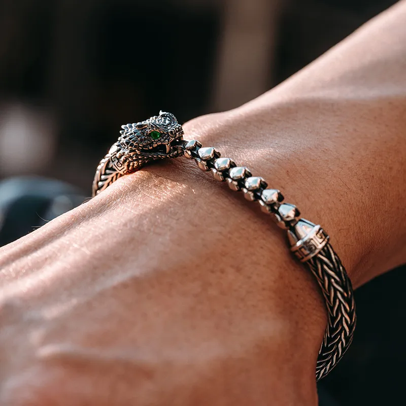 MYSH S925 Silver Bracelets Men's-5