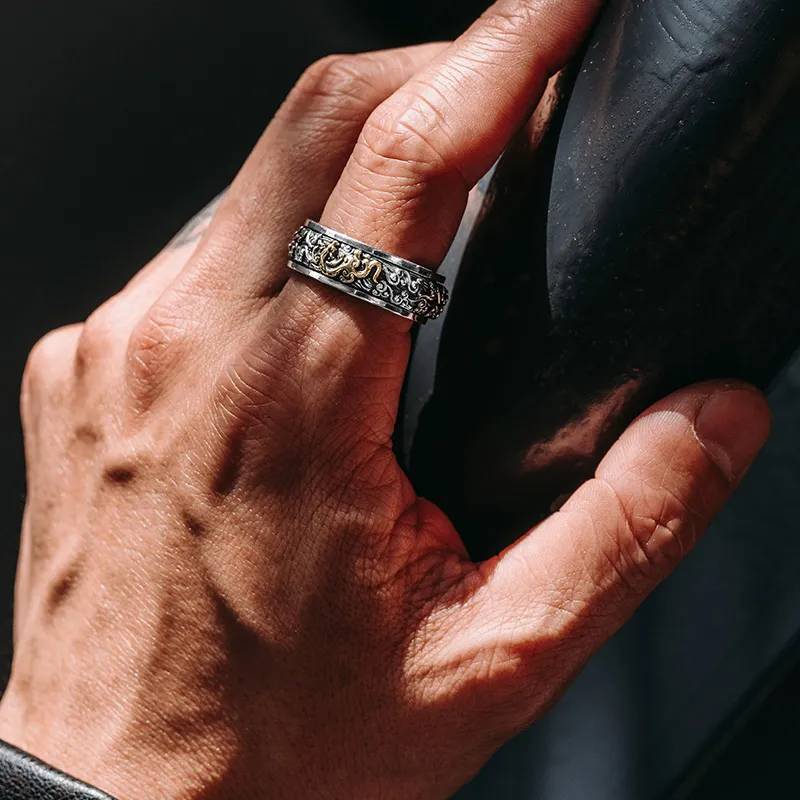 MYSH 925 Sterling Silver Rings Men's-3