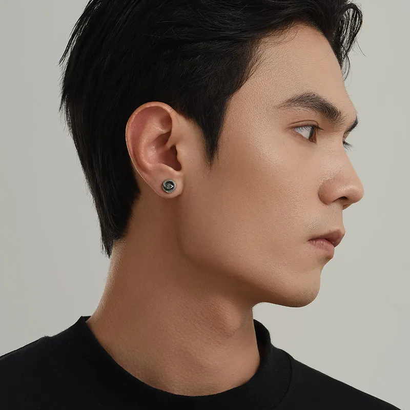 MYSH Clip on Earrings 925 Sterling Silver Men's-8