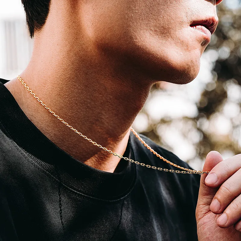 MYSH 925 Sterling Silver Necklaces Unisex-4