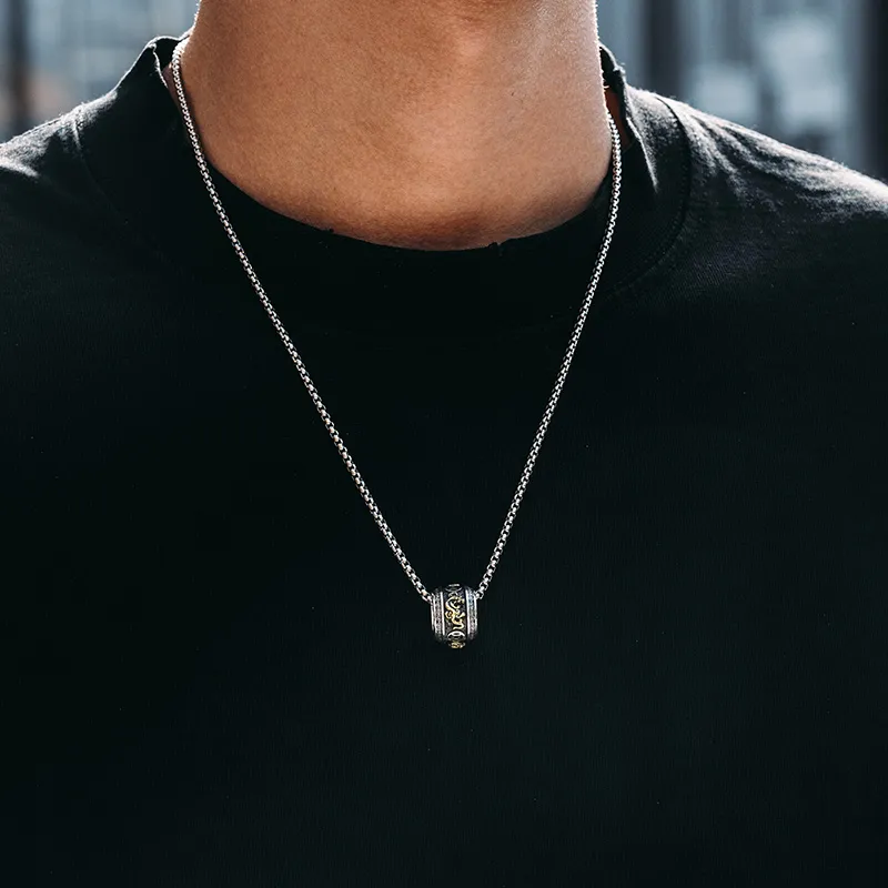 MYSH 925 Sterling Silver Necklaces Men's-10
