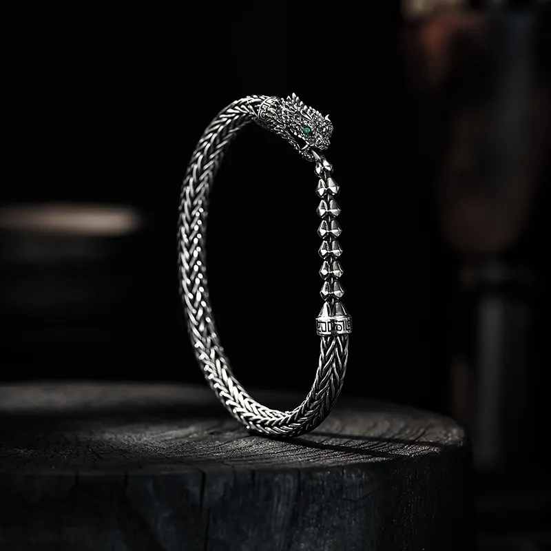 MYSH S925 Silver Bracelets Men's-6