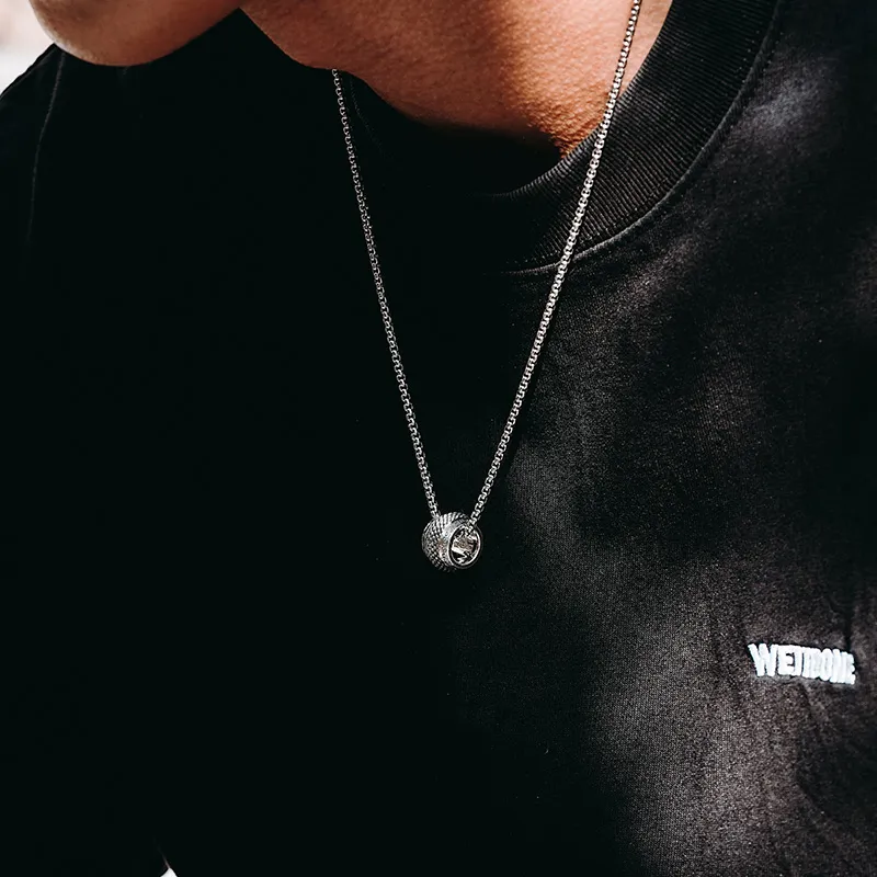 MYSH 925 Sterling Silver Necklaces Men's-7