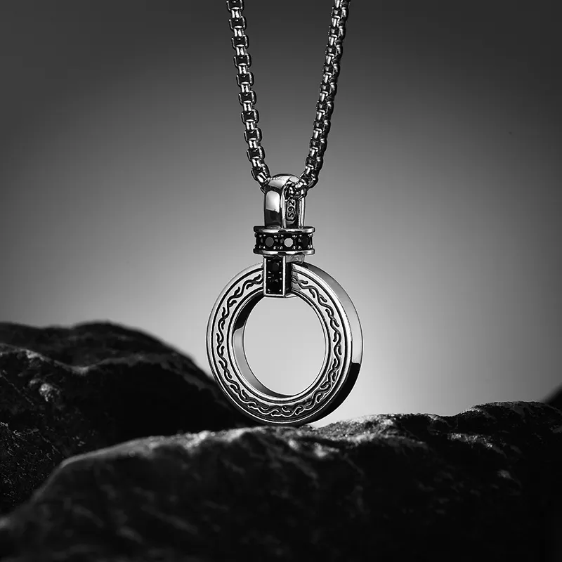 MYSH 925 Sterling Silver Necklaces Men's-3