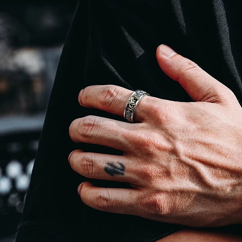 MYSH 925 Sterling Silver Rings Men's-6