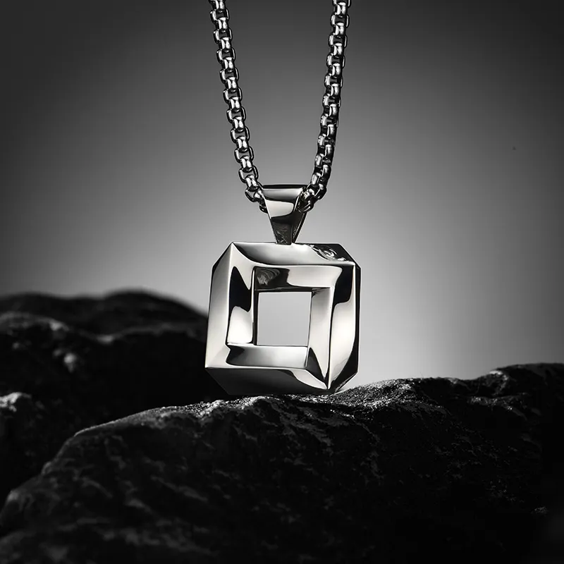 MYSH 925 Sterling Silver Necklaces Men's Silver-3
