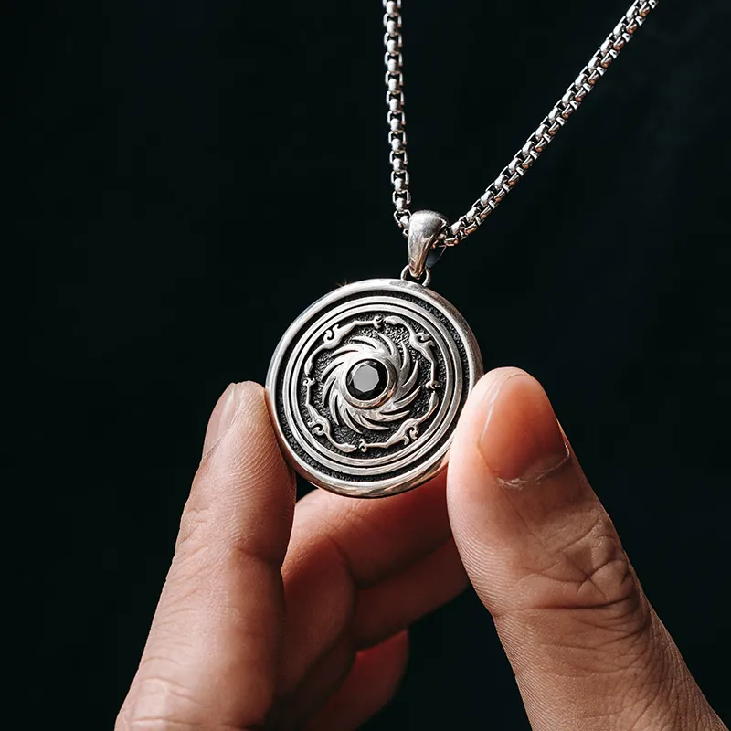 MYSH S925 Silver Necklaces Men's-4