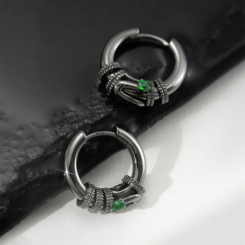 SINCE YOU S925 Silver Earrings Unisex-6