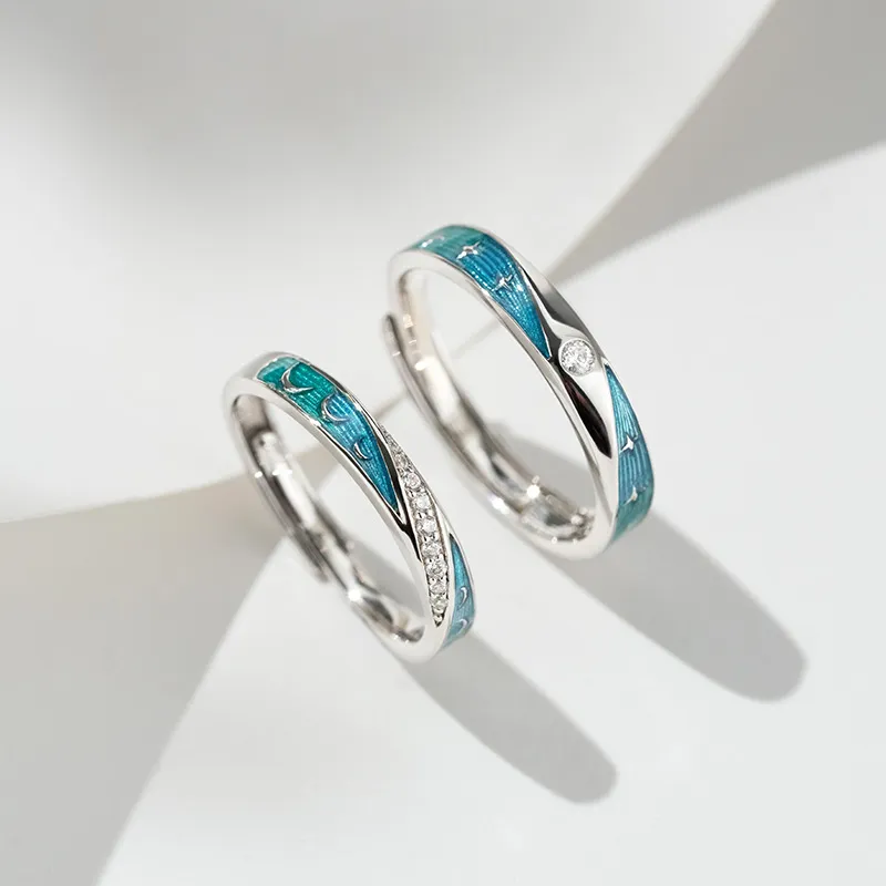 SINCE YOU S925 Silver Rings Unisex-7