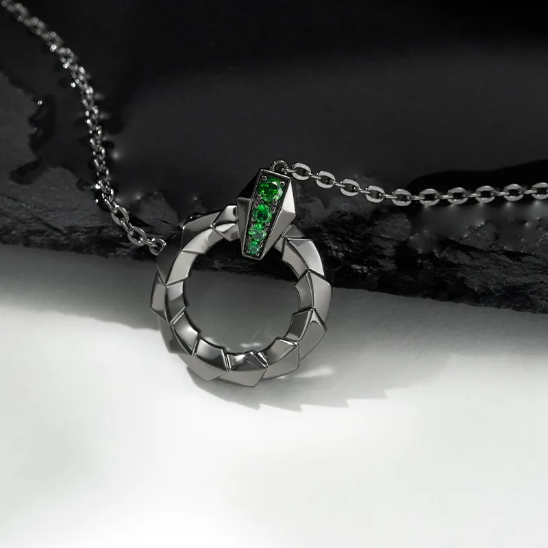 SINCE YOU S925 Silver Necklaces Unisex-3