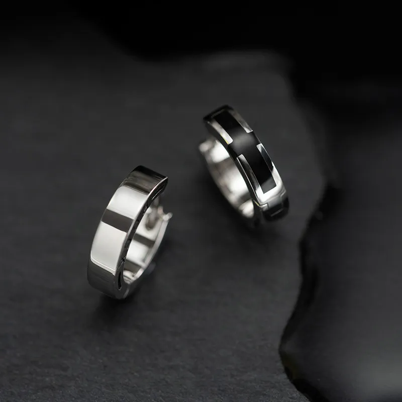 SINCE YOU S925 Silver Earrings Unisex-6
