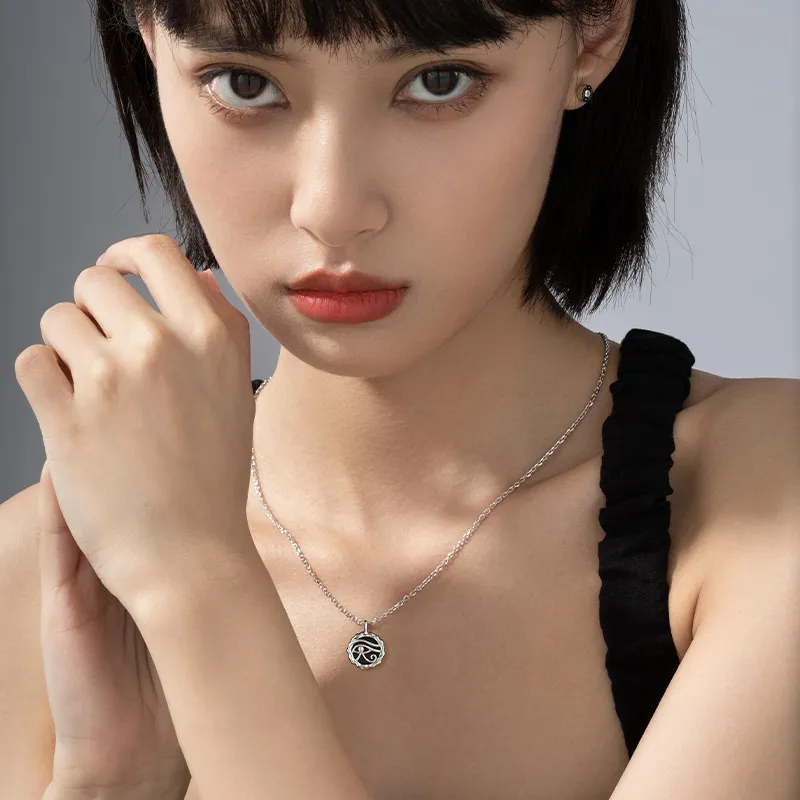 SINCE YOU S925 Silver Necklaces Unisex-1