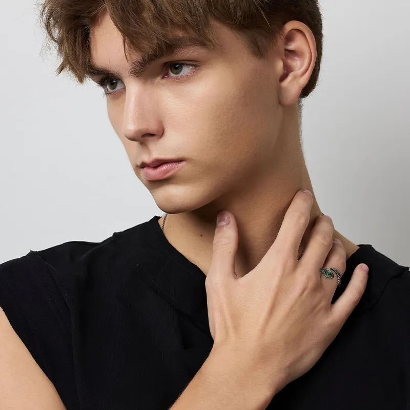 SINCE YOU S925 Silver Rings Unisex-1