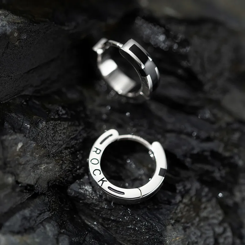SINCE YOU S925 Silver Earrings Unisex-4