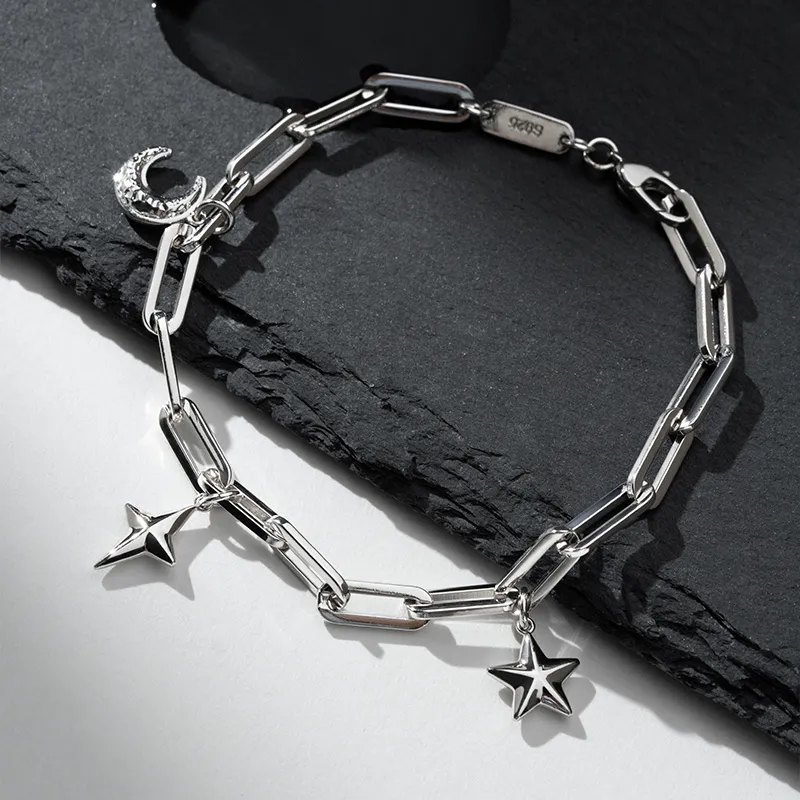 SINCE YOU S925 Silver Bracelets Women's-4