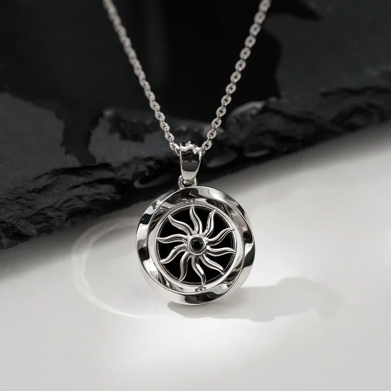 SINCE YOU S925 Silver Necklaces Unisex-2