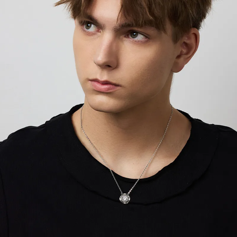 SINCE YOU S925 Silver Necklaces Unisex-1