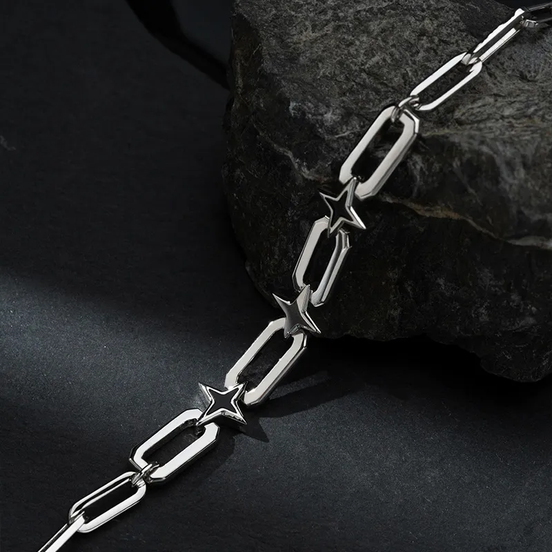 SINCE YOU S925 Silver Bracelets Unisex-2