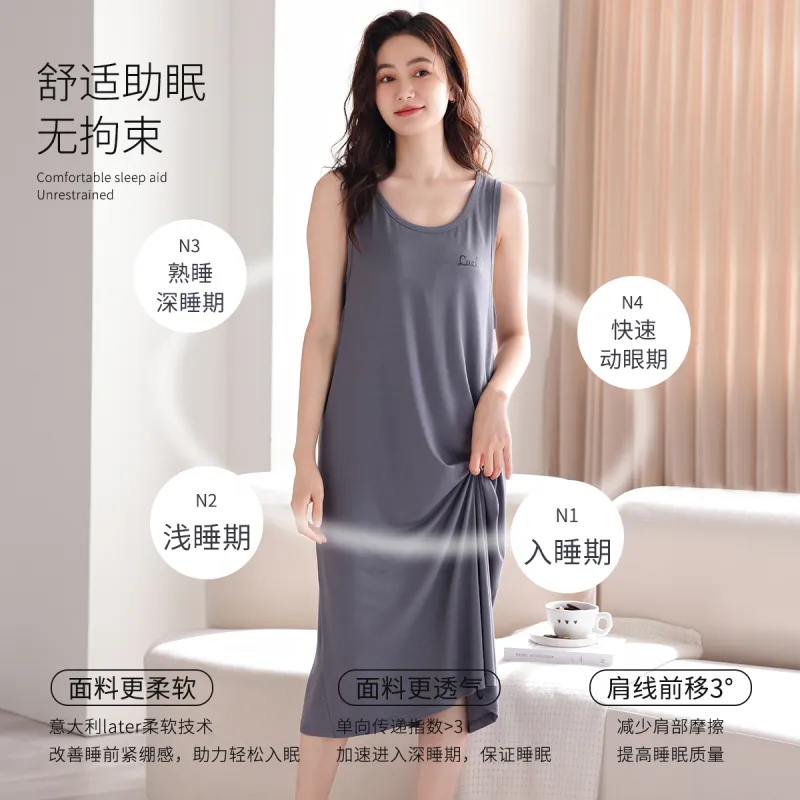MIIOW Women's Nightgowns-14