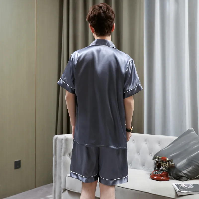 MIIOW Pajama Set Men's Sky Blue-3