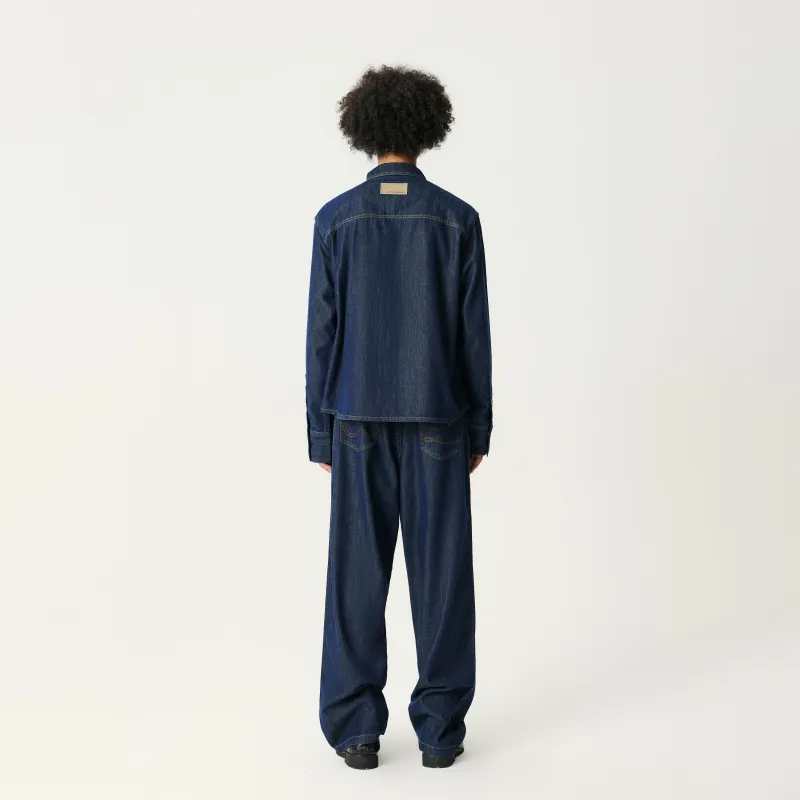 GALLIANO LANDOR Casual Pants Unisex Dark Blue-3
