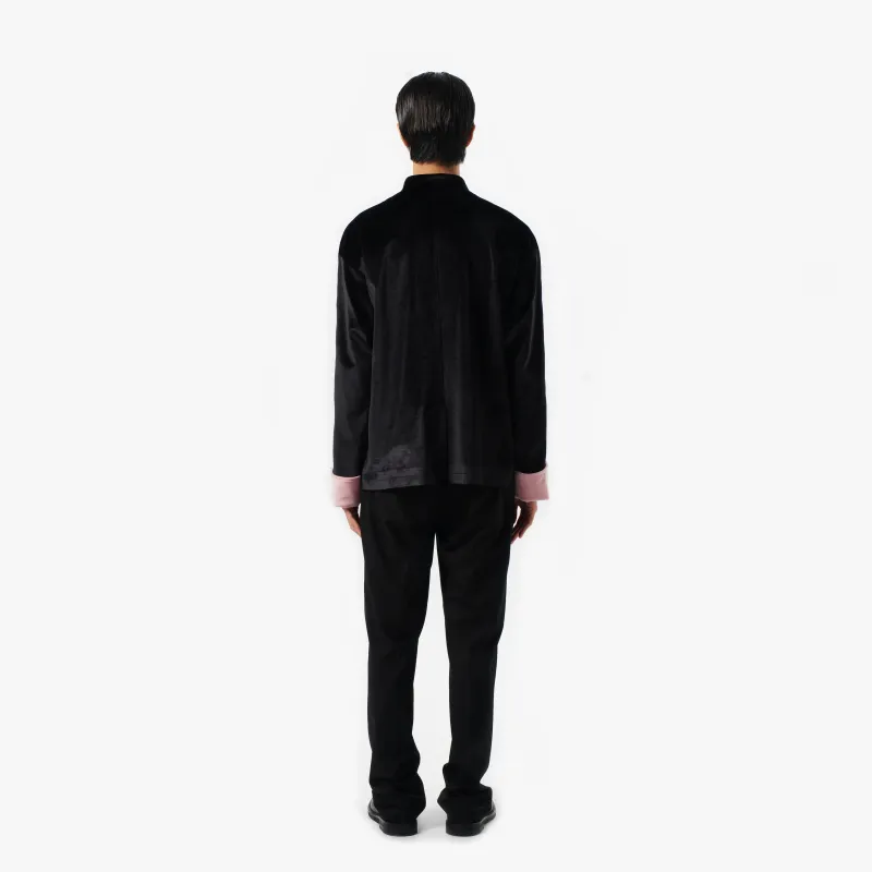 GALLIANO LANDOR Jackets Coats Unisex Black Pink-4