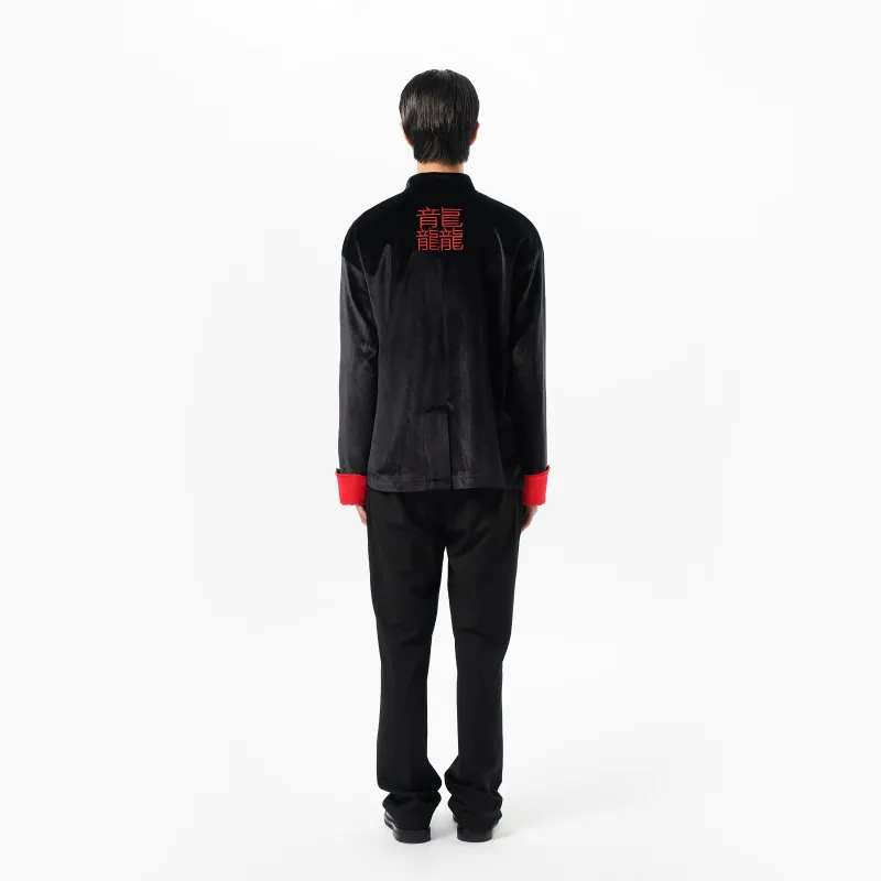 GALLIANO LANDOR Jackets & Coats Unisex Black Red-3