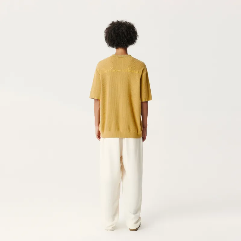 GALLIANO LANDOR Knitwear Men's Mustard Yellow-3