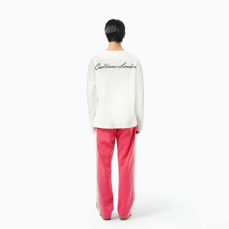 GALLIANO LANDOR T Shirt Unisex White-2