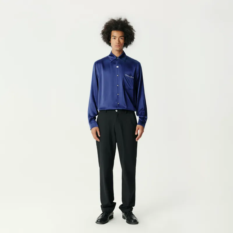 GALLIANO LANDOR Shirt Unisex Midnight Blue-2