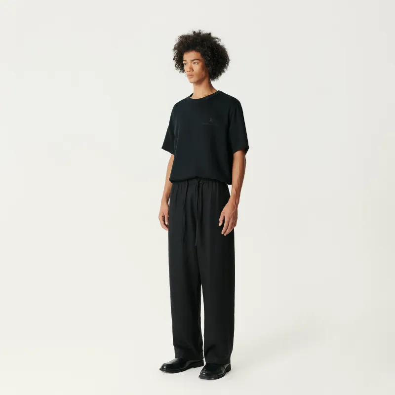 GALLIANO LANDOR Casual Pants Unisex Black-4