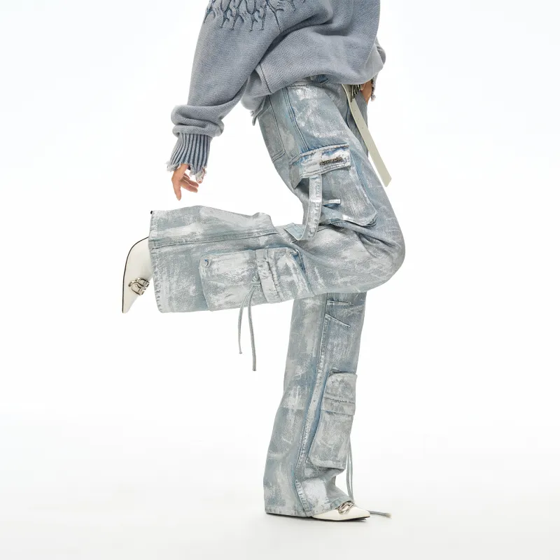 NOTAWEAR Jeans Women's Silver Sandy-3