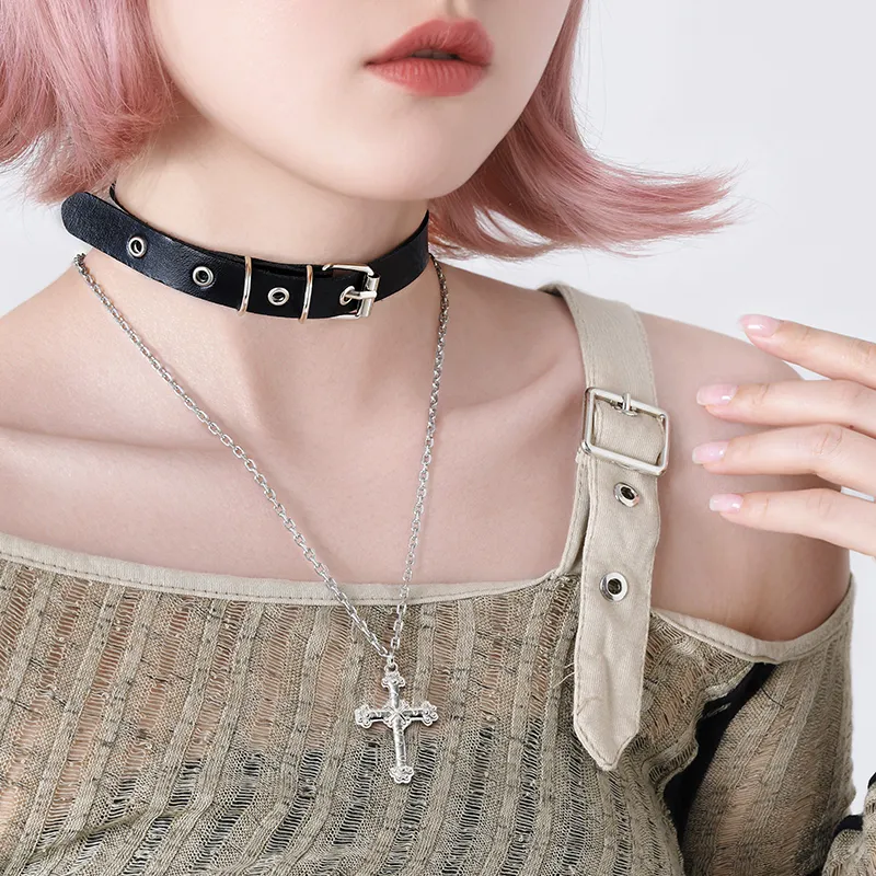 PEACE & CAT Copper Necklaces Women's-3