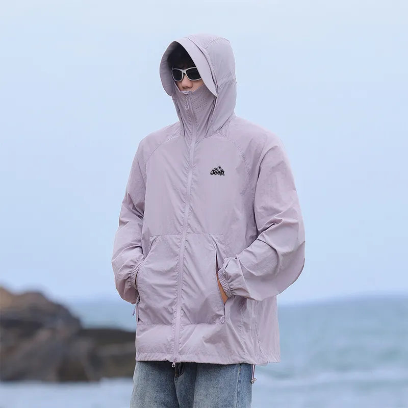 Jeep Ice Edge Sun Protection Collection Super Light Breathable Quick Dry UV Protection Sun Protection Clothing Unisex-17