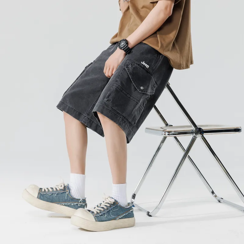 Jeep Leisure Collection Cargo Shorts Men's-5