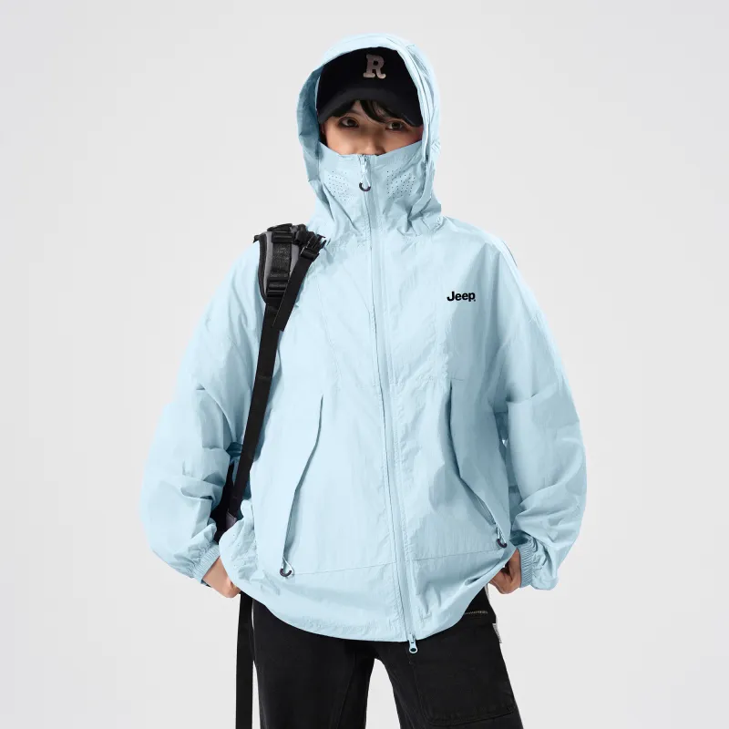 Jeep City Outdoor UV Protection Cooling Quick Dry Breathable Sun Protection Clothing Unisex-2