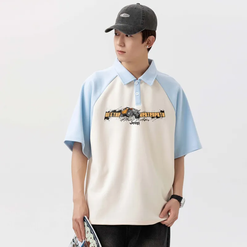 Jeep Leisure Collection Polo Shirts Men-18