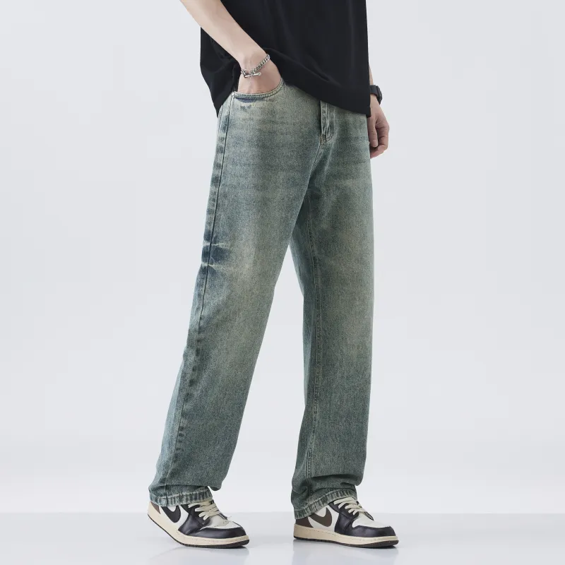 Jeep Leisure Collection Jeans Unisex Vintage Blue-3