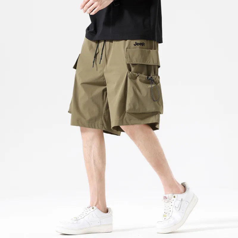 Jeep Leisure Collection Cargo Shorts Men's-13