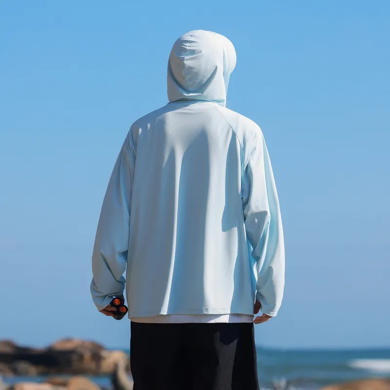 Jeep Super Light Quick Dry Dust Resistant Windproof Cooling UV Protection Sun Protection Clothing Men's-15