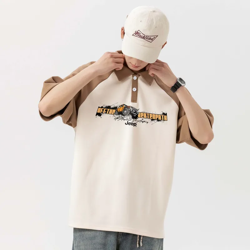 Jeep Leisure Collection Polo Shirts Men-25