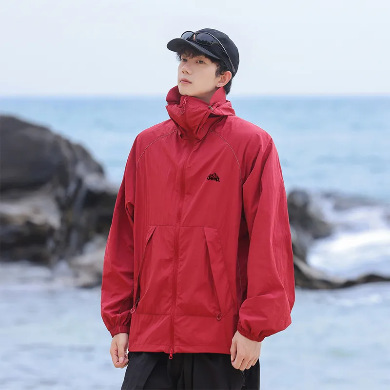 Jeep Ice Edge Sun Protection Collection Super Light Breathable Quick Dry UV Protection Sun Protection Clothing Unisex-33