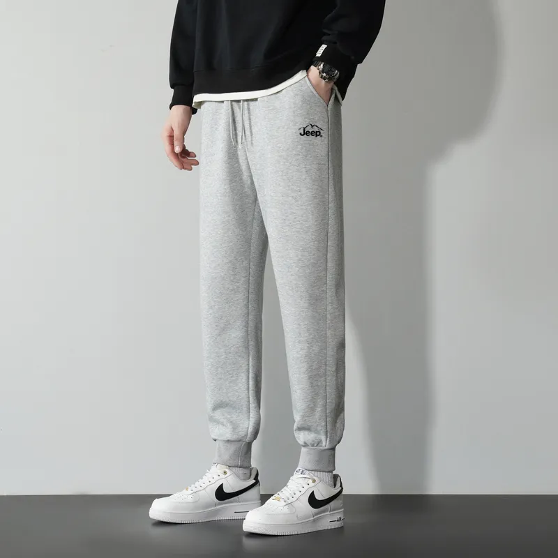 Jeep Fashion Sports Collection Knitted Sweatpants Men's-4