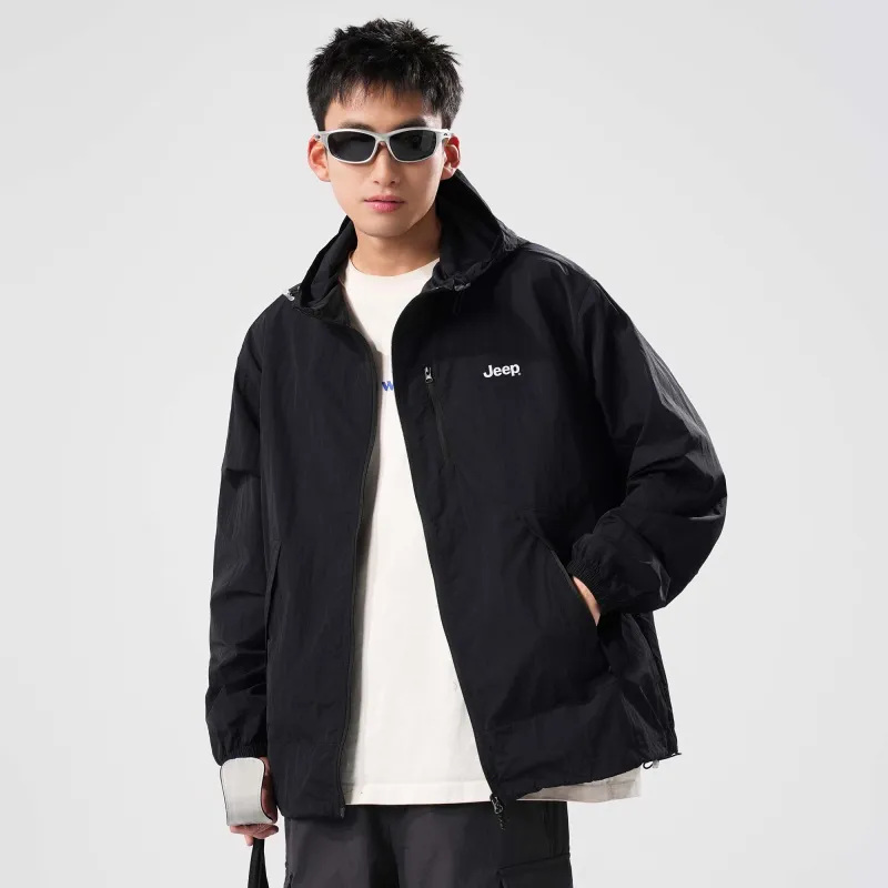 Jeep Ice Edge Sun Protection Collection Super Light Cooling UV Protection Breathable Sun Protection Clothing Unisex-22
