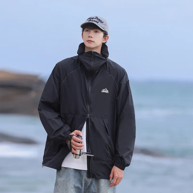 Jeep Ice Edge Sun Protection Collection Super Light Breathable Quick Dry UV Protection Sun Protection Clothing Unisex-8