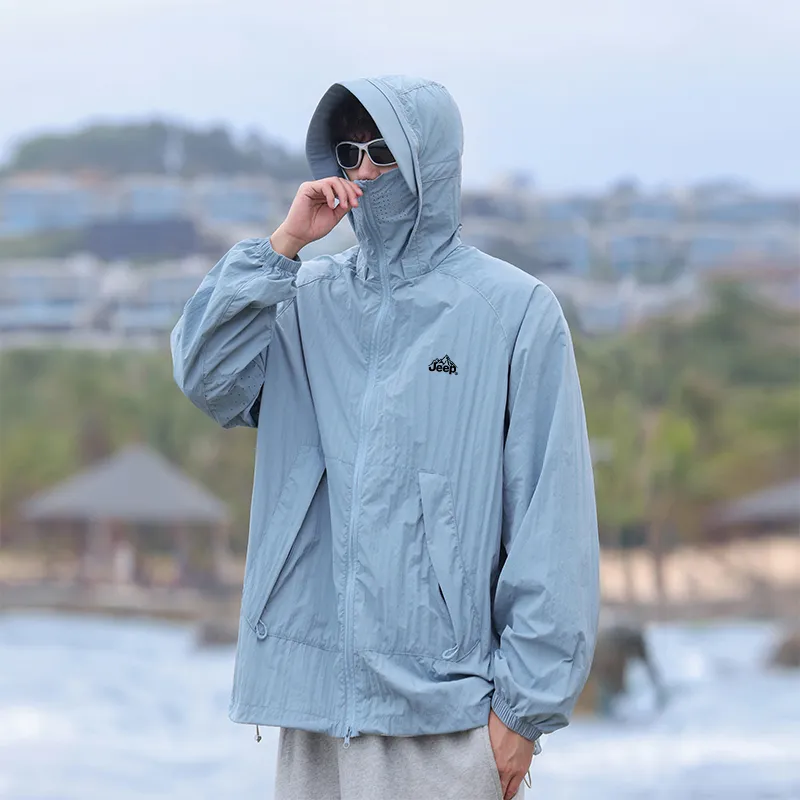 Jeep Ice Edge Sun Protection Collection Super Light Breathable Quick Dry UV Protection Sun Protection Clothing Unisex-43