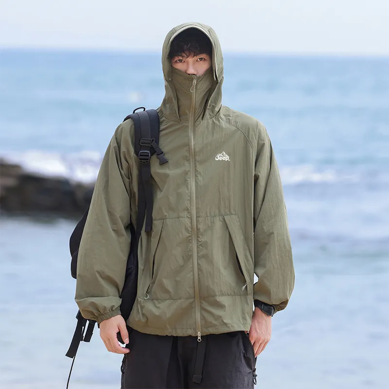 Jeep Ice Edge Sun Protection Collection Super Light Breathable Quick Dry UV Protection Sun Protection Clothing Unisex-49