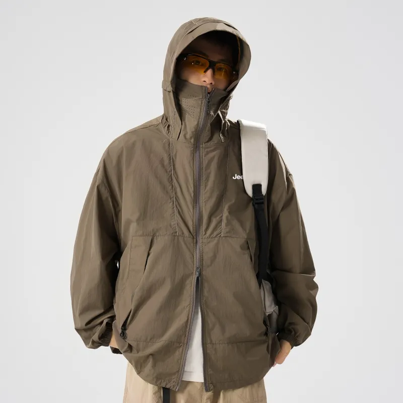 Jeep City Outdoor UV Protection Cooling Quick Dry Breathable Sun Protection Clothing Unisex-19