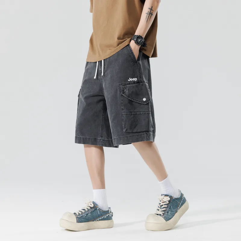 Jeep Leisure Collection Cargo Shorts Men's-3