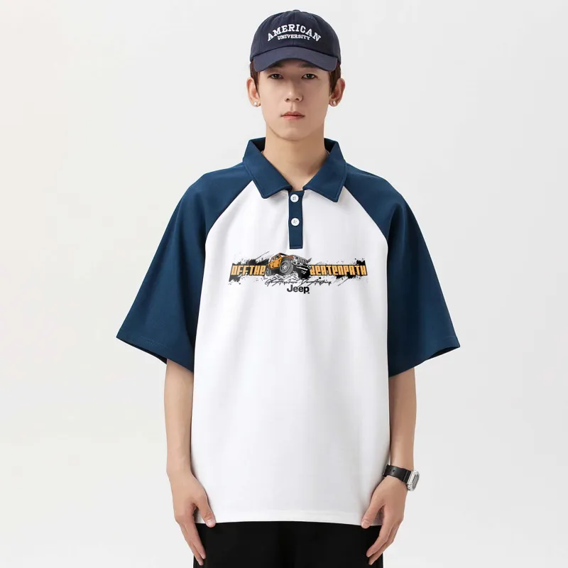 Jeep Leisure Collection Polo Shirts Men-2